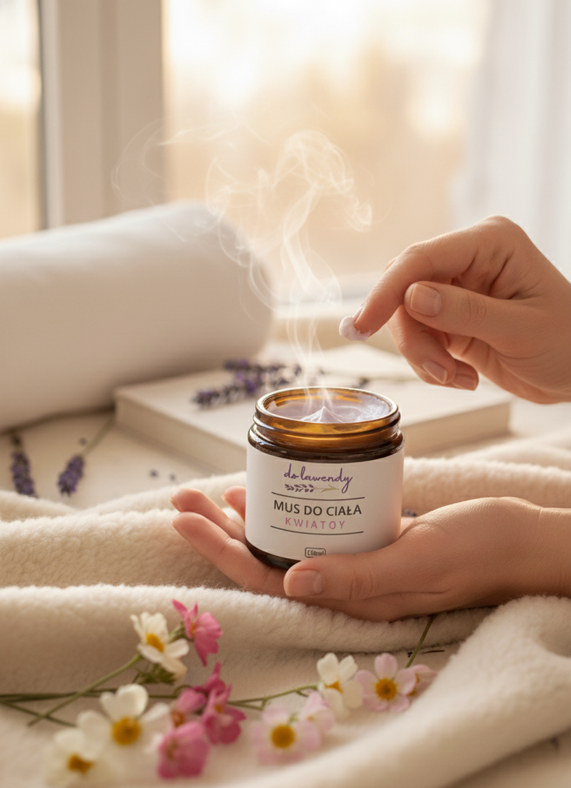 Mus do ciała Kwiatowy - obrazek 4