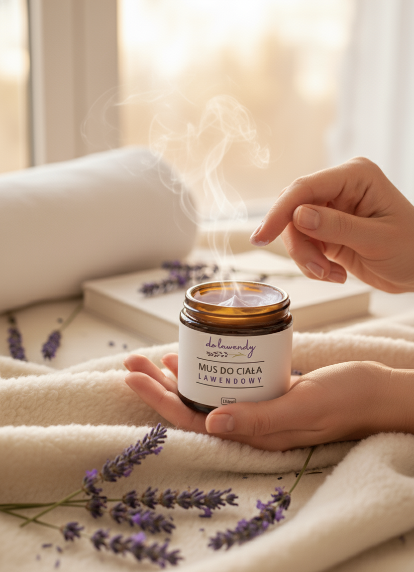 Mus do ciała Lawendowy - obrazek 4