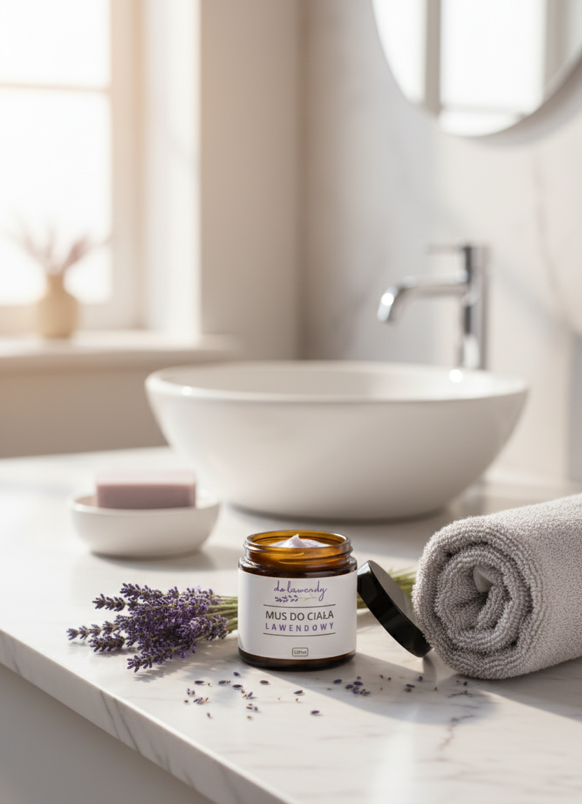 Mus do ciała Lawendowy - obrazek 3