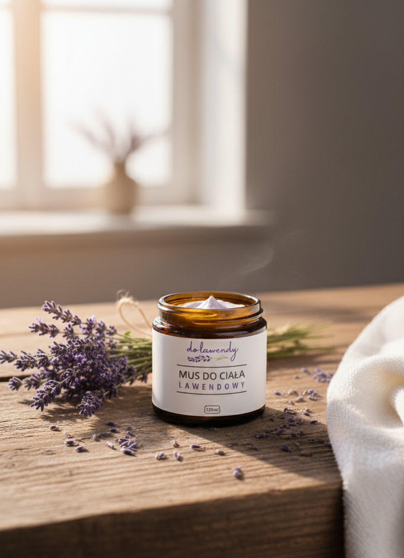 Mus do ciała Lawendowy - obrazek 2