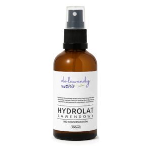 Hydrolat lawendowy 100 ml w ciemnej butelce z atomizerem