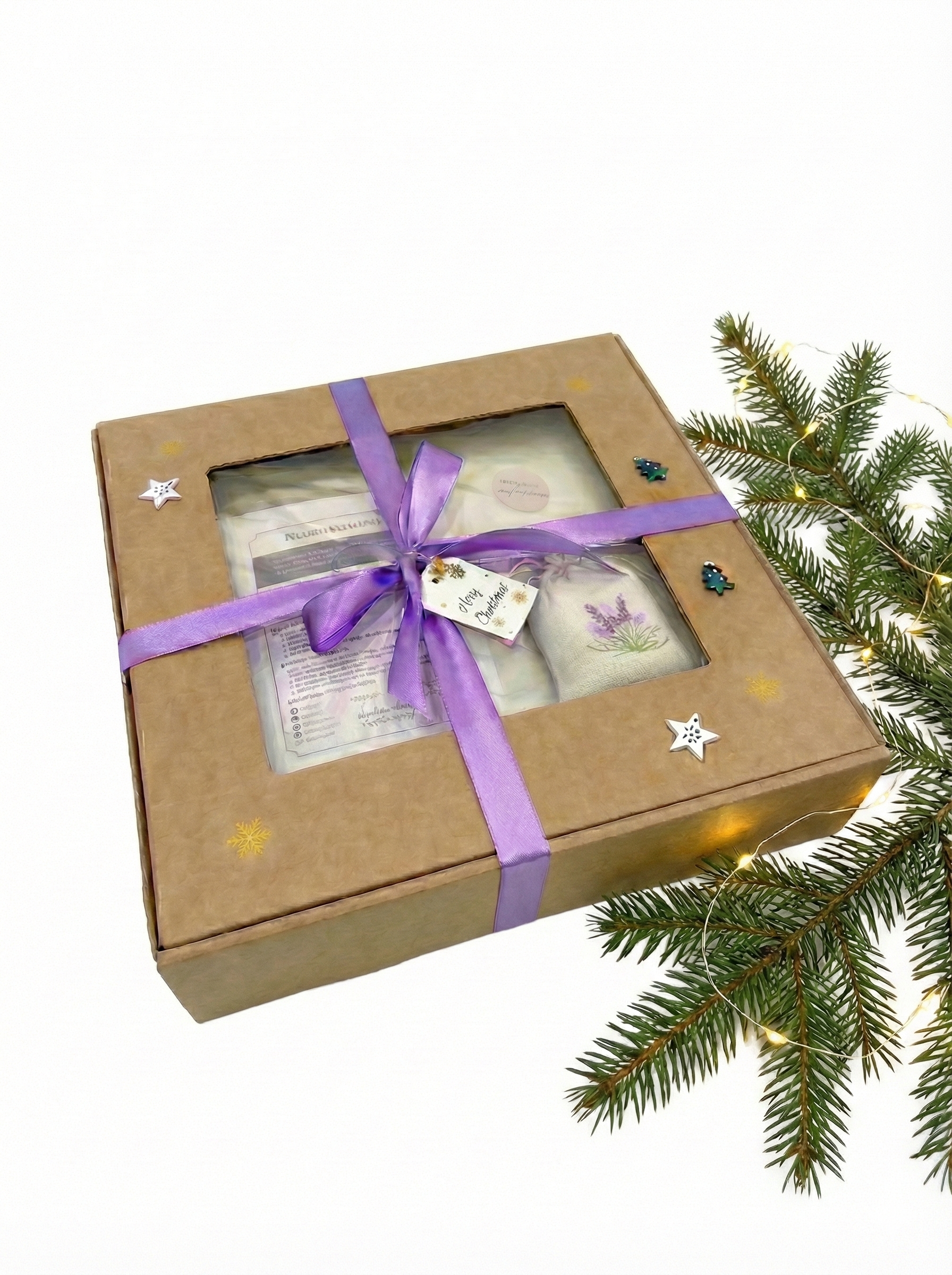 Zestaw prezentowy #2: poduszka, hydrolat, woreczek lawendowy