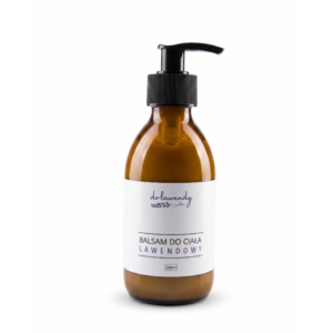 Balsam do ciała lawendowy 200 ml w butelce z pompką