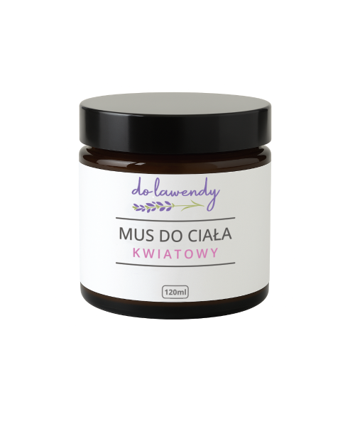 Mus do ciała Kwiatowy